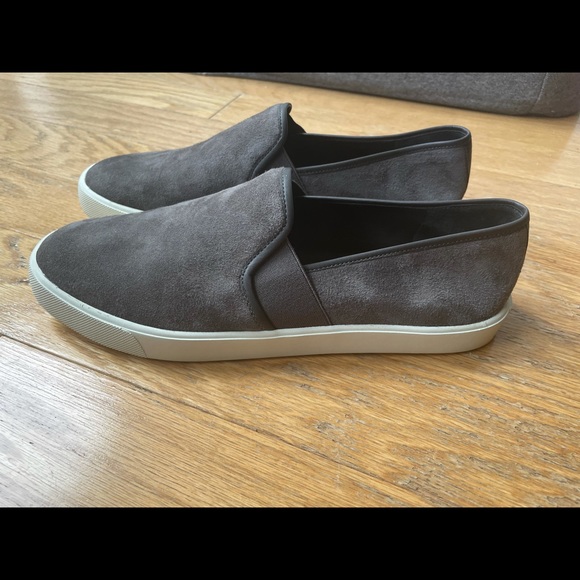Vince Preston suede slip-on sneakers, NEW, sz8 - Picture 2 of 4